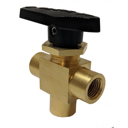 Bailey BALL VALVE 3 WAY  1/4" FNPT TEE PORTING 450263
